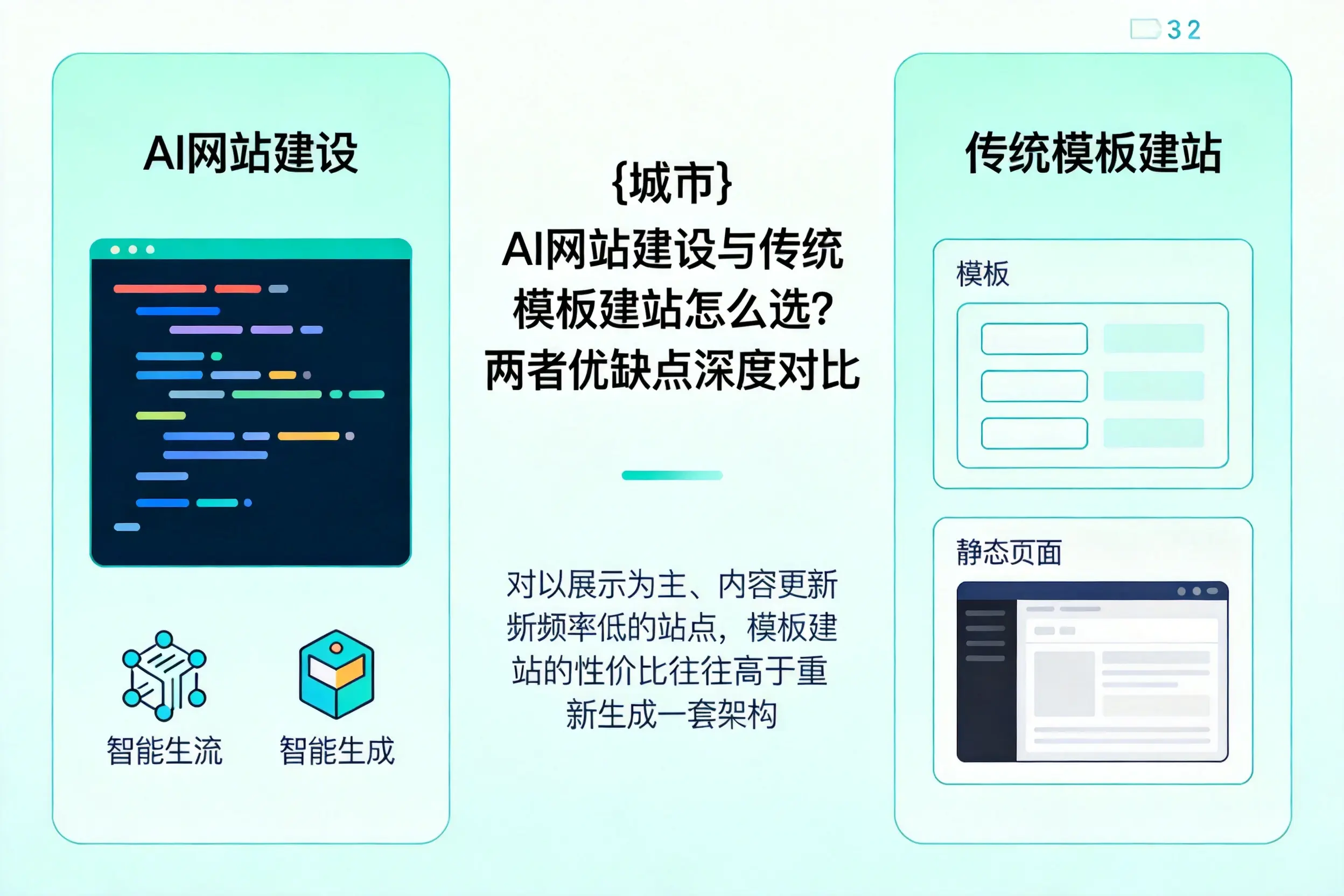 铜仁AI网站建设与传统模板建站怎么选？两者优缺点深度对比